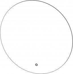 Ogledalo JAZZ z ambientalno osvetlitvijo