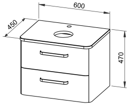 Base mobile CHARM TOP 60