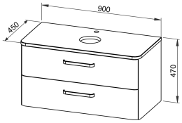 Base mobile CHARM TOP 90